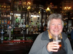 Your tour guide, Geoff, in THe Rutland Arms Your tour guide, Geoff, in THe Rutland Arms